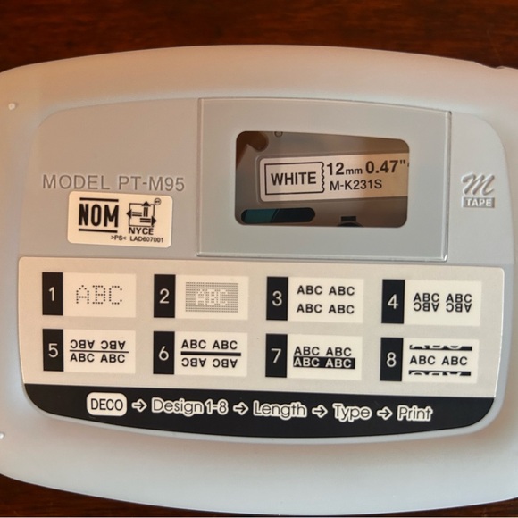 Brother P-touch PT-M95 Label Maker - Picture 2 of 2